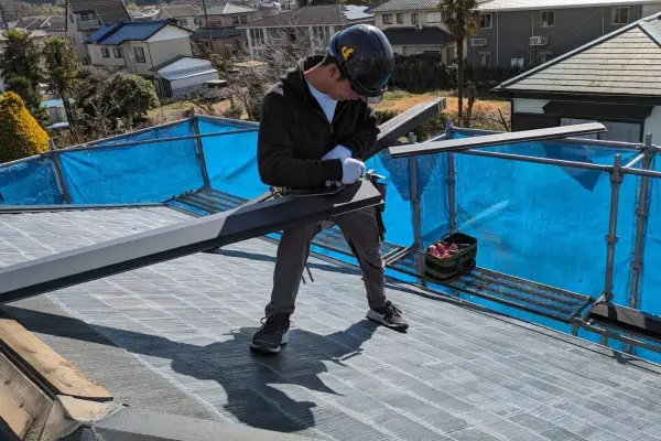 自社一貫での雨漏り工事