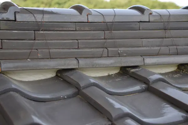 漆喰の塗り直し